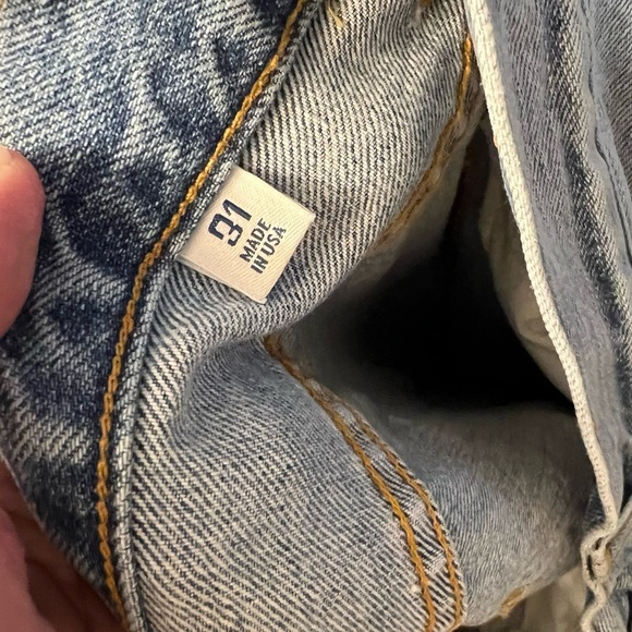 Daily Blue Premium Denim Hype Tahoe Classic Cropped Jeans NWT 31 #1493 - Picture 12 of 14